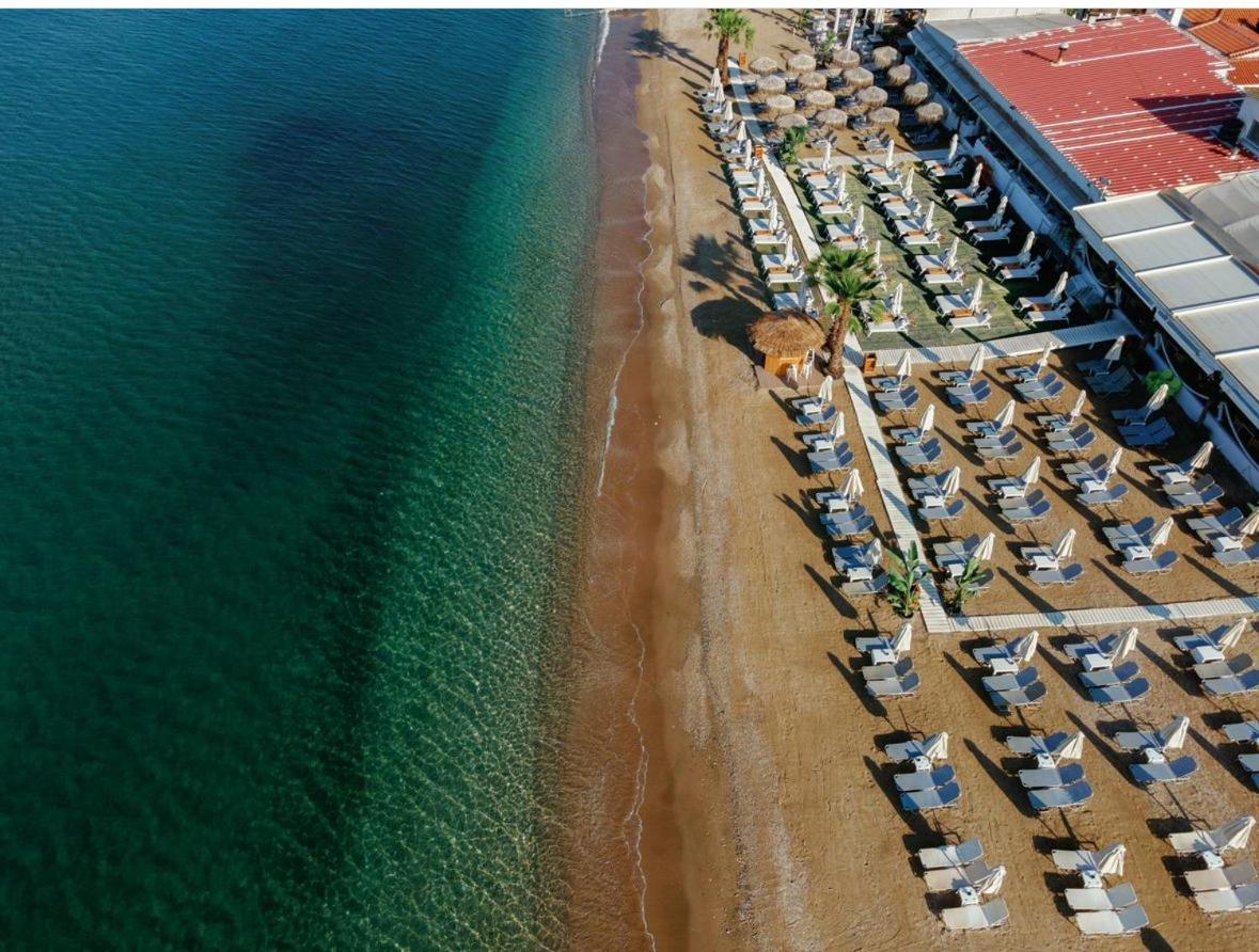 Néa KhilíDf House Διαμονή Με Θέα Θάλασσαアパートメント エクステリア 写真